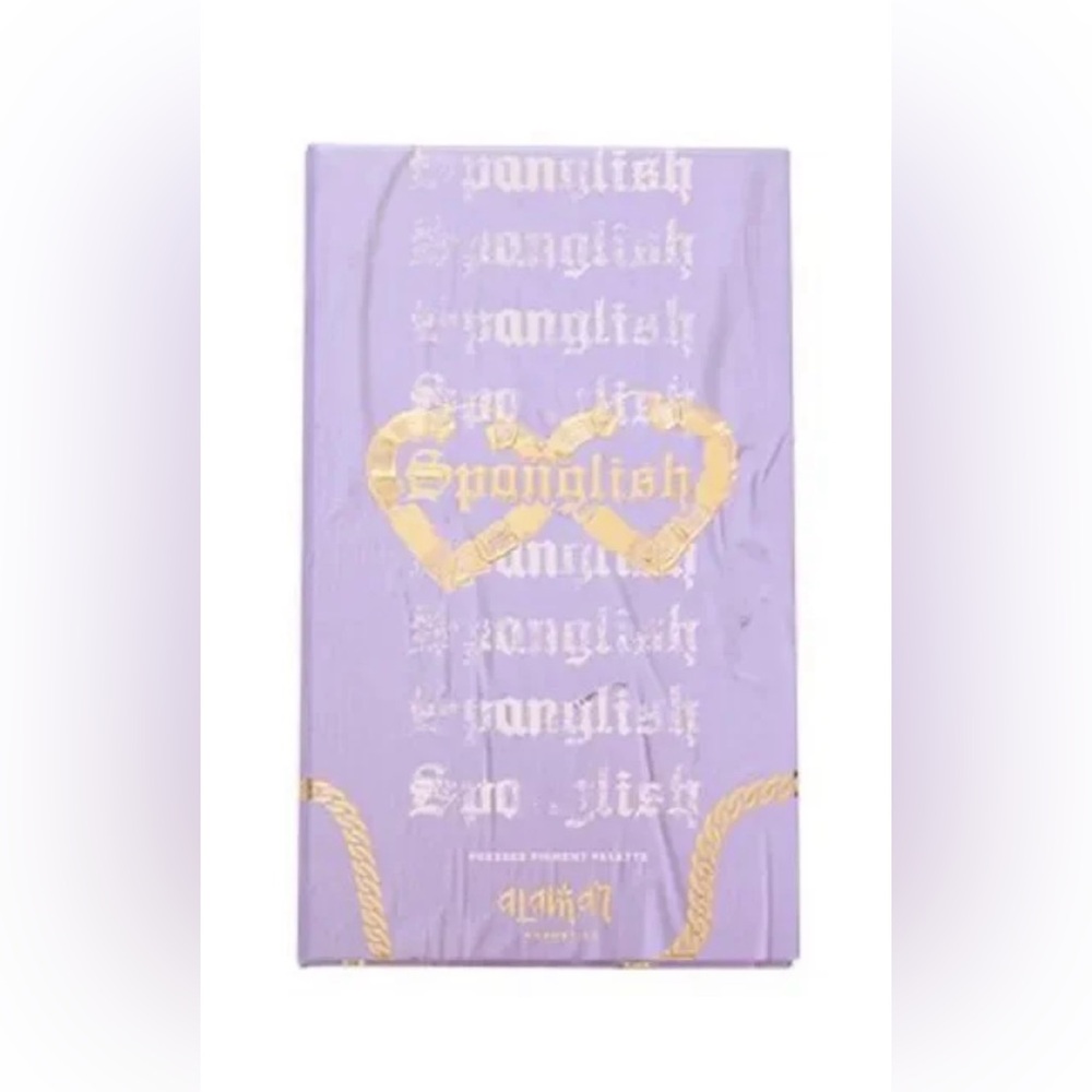 Alamar Spanglish Palette in Purple and Gold